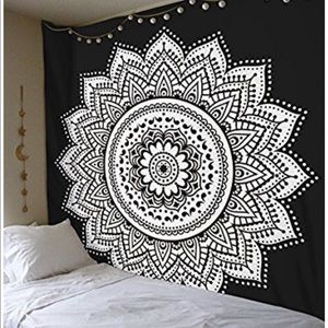 Black and White Tapestry